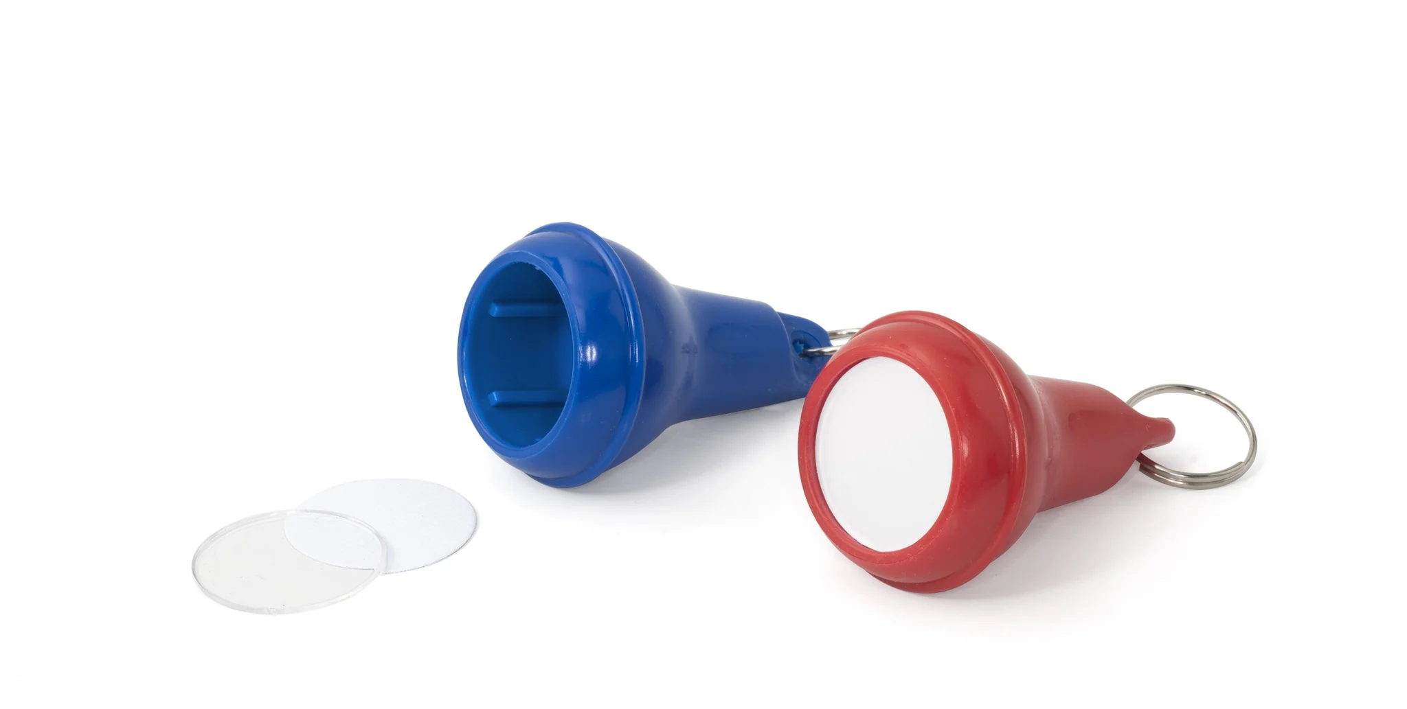 Red switch bulb label kit with 24mm discs