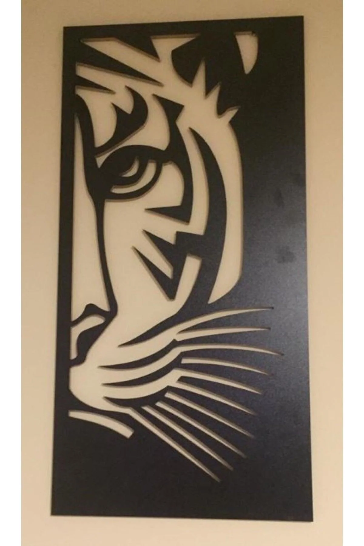 Black 8mm MDF wall panel for modern interior styling