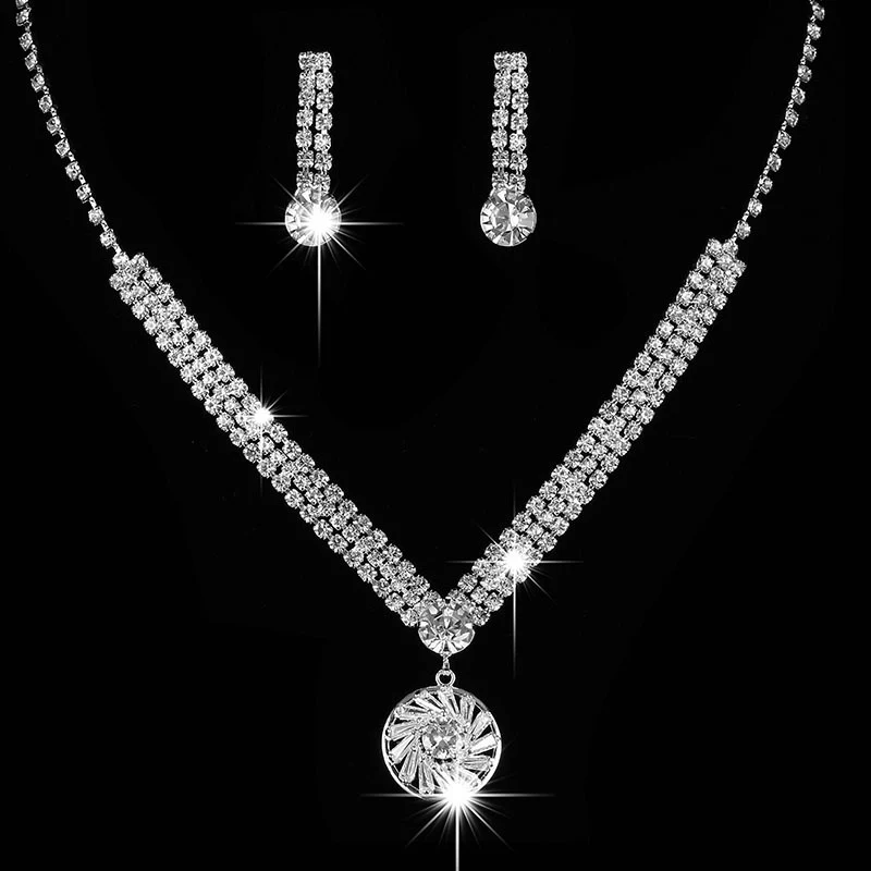 Timeless 3Pcs V-Shape Jewelry Set