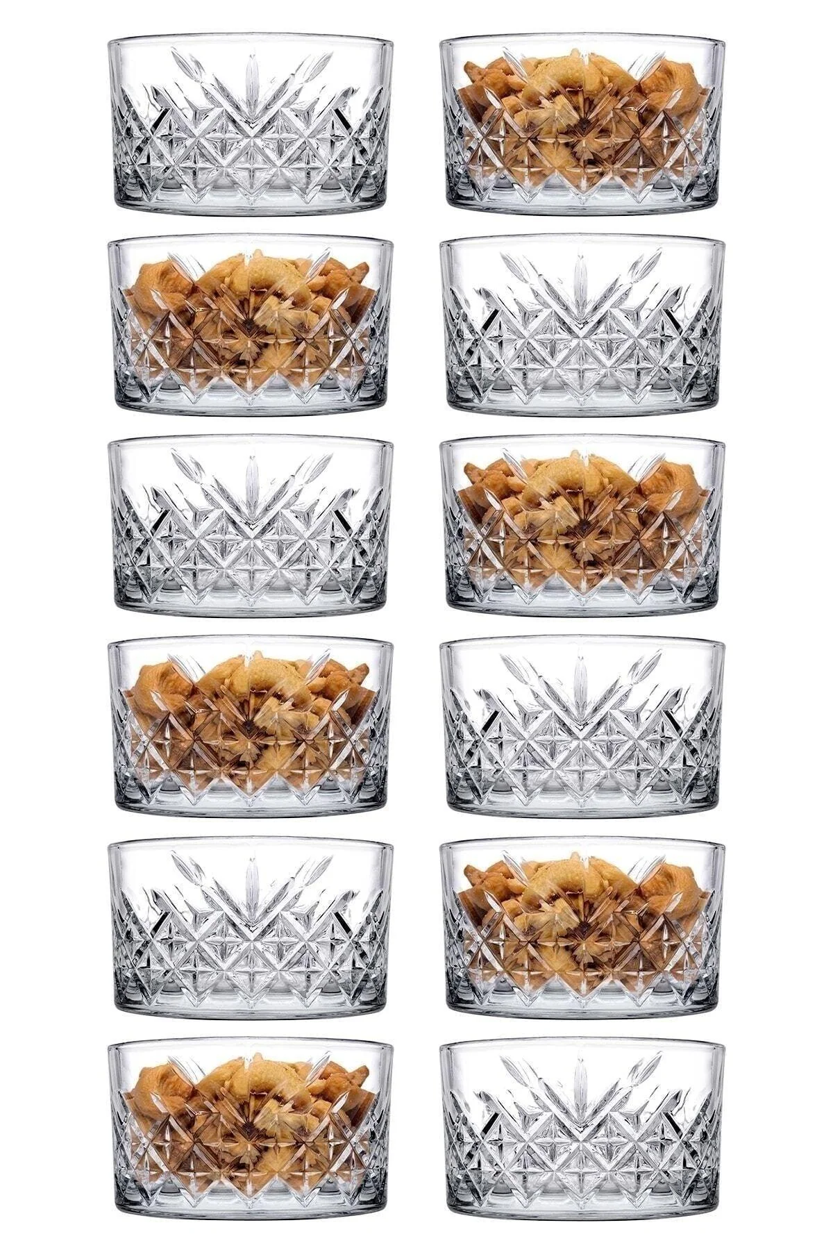 12-Cup Cookie and Treat Bowl, 225ml Capacity
