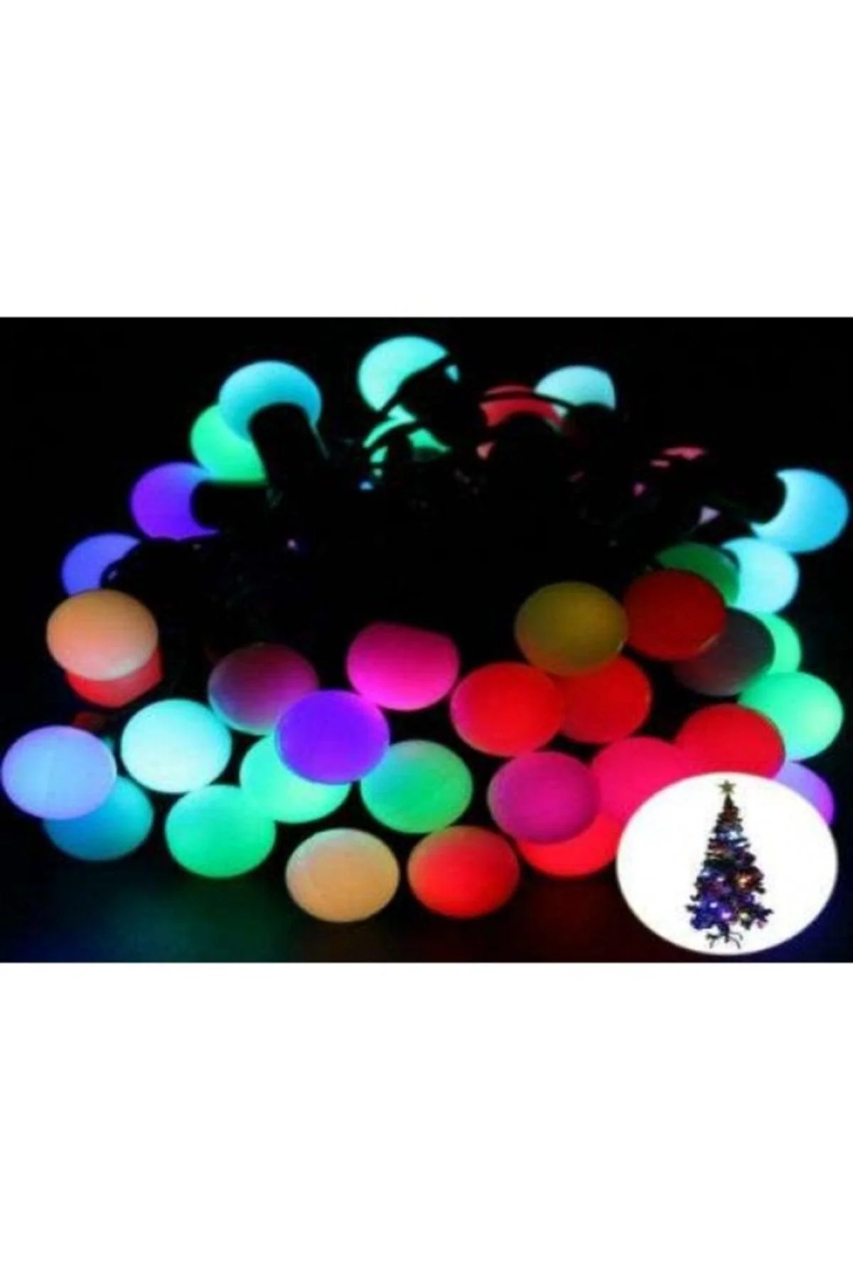 RGB LED Decorative String Lights, 28 LEDs, 5m Length