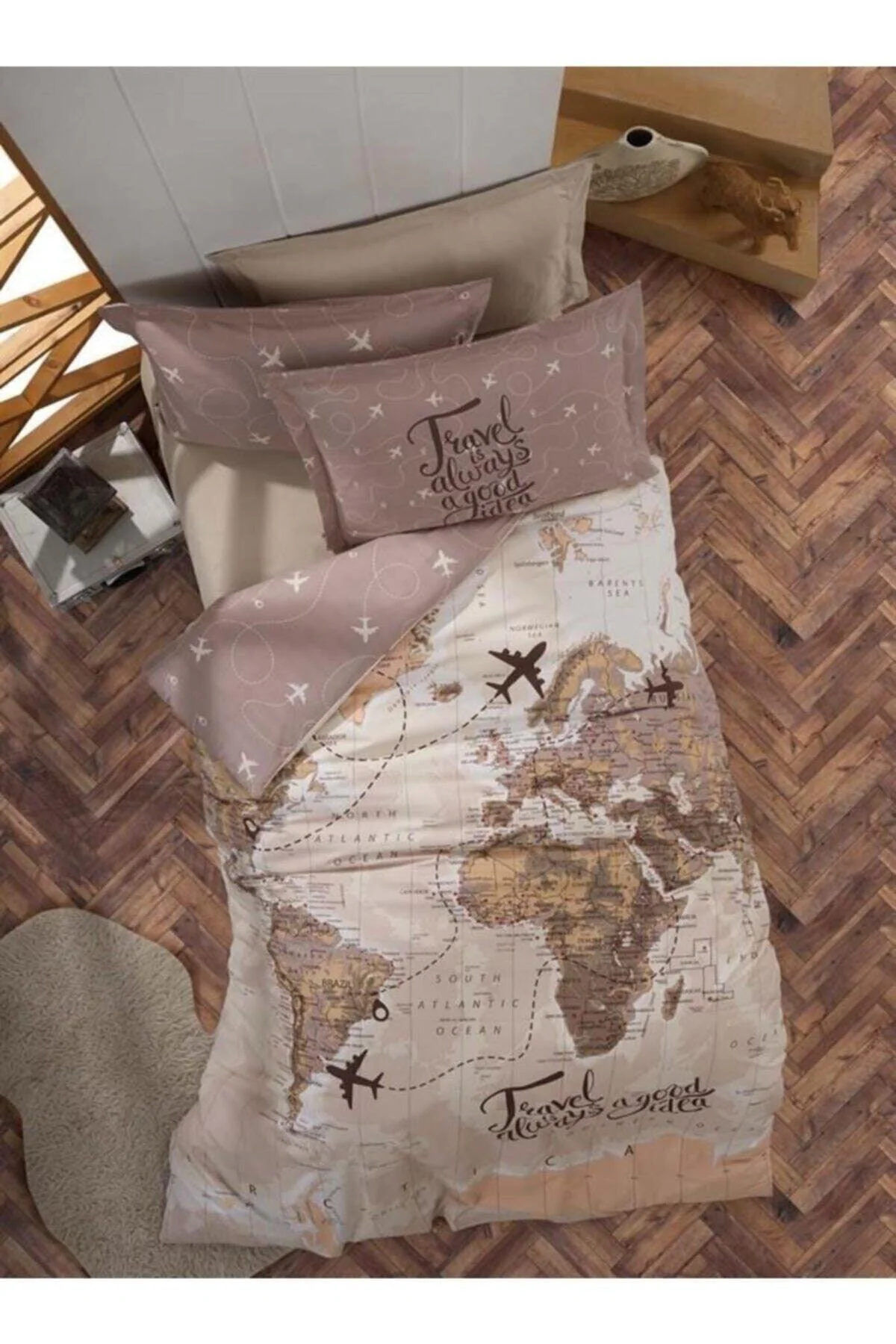 Four Seasons Travel Set with Pillow and Sheet - Single Size