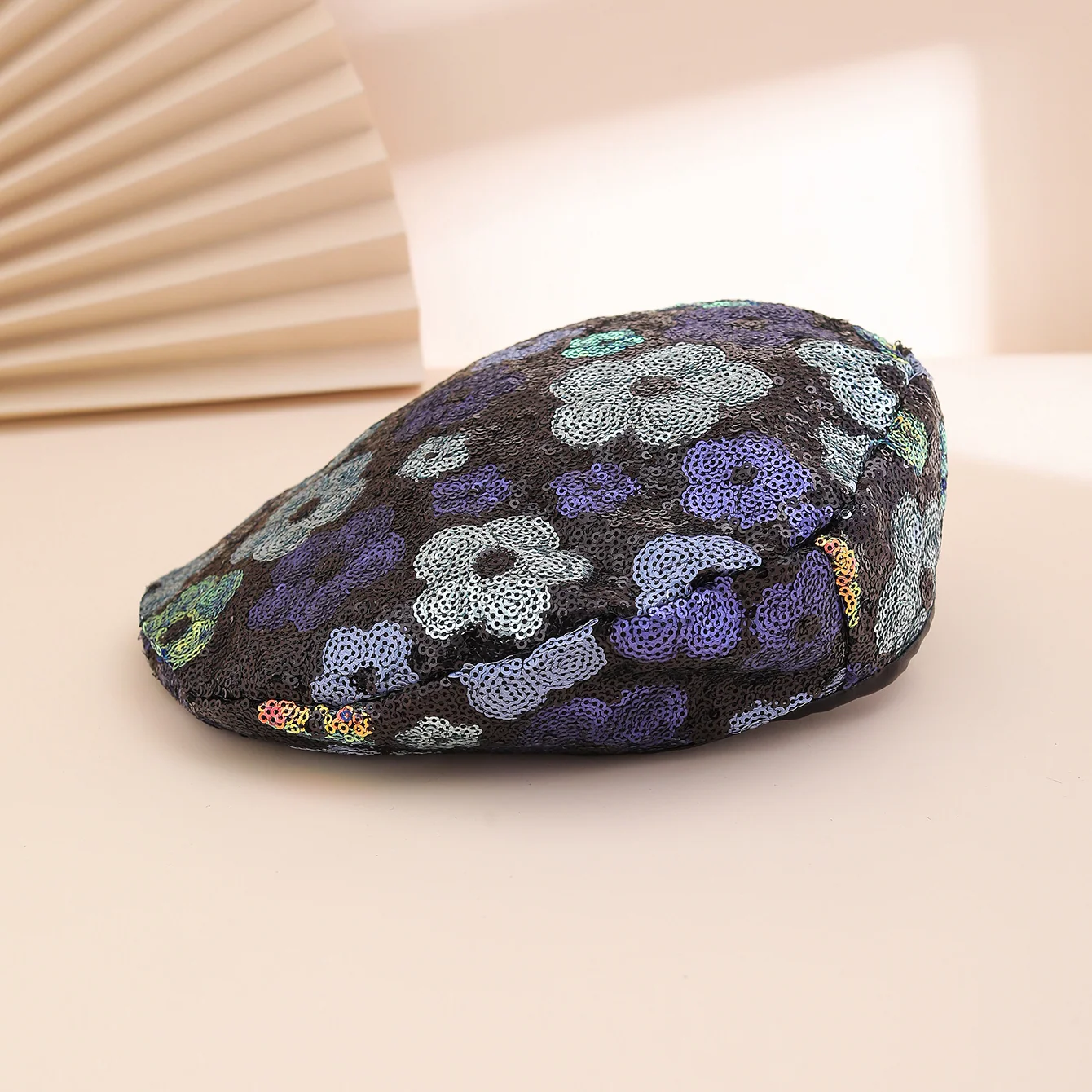 Trendy Sequin Beret