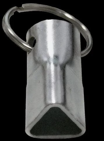 M10 Triangle Key with Key Ring