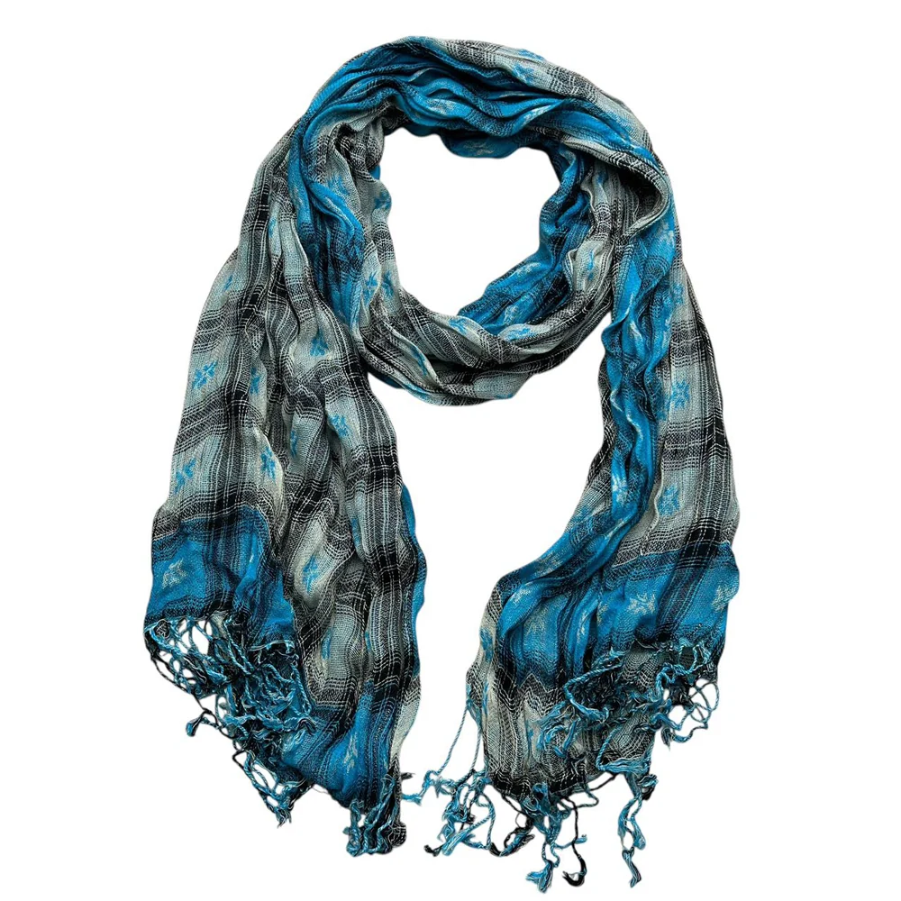 Turquoise Scarf Wrap