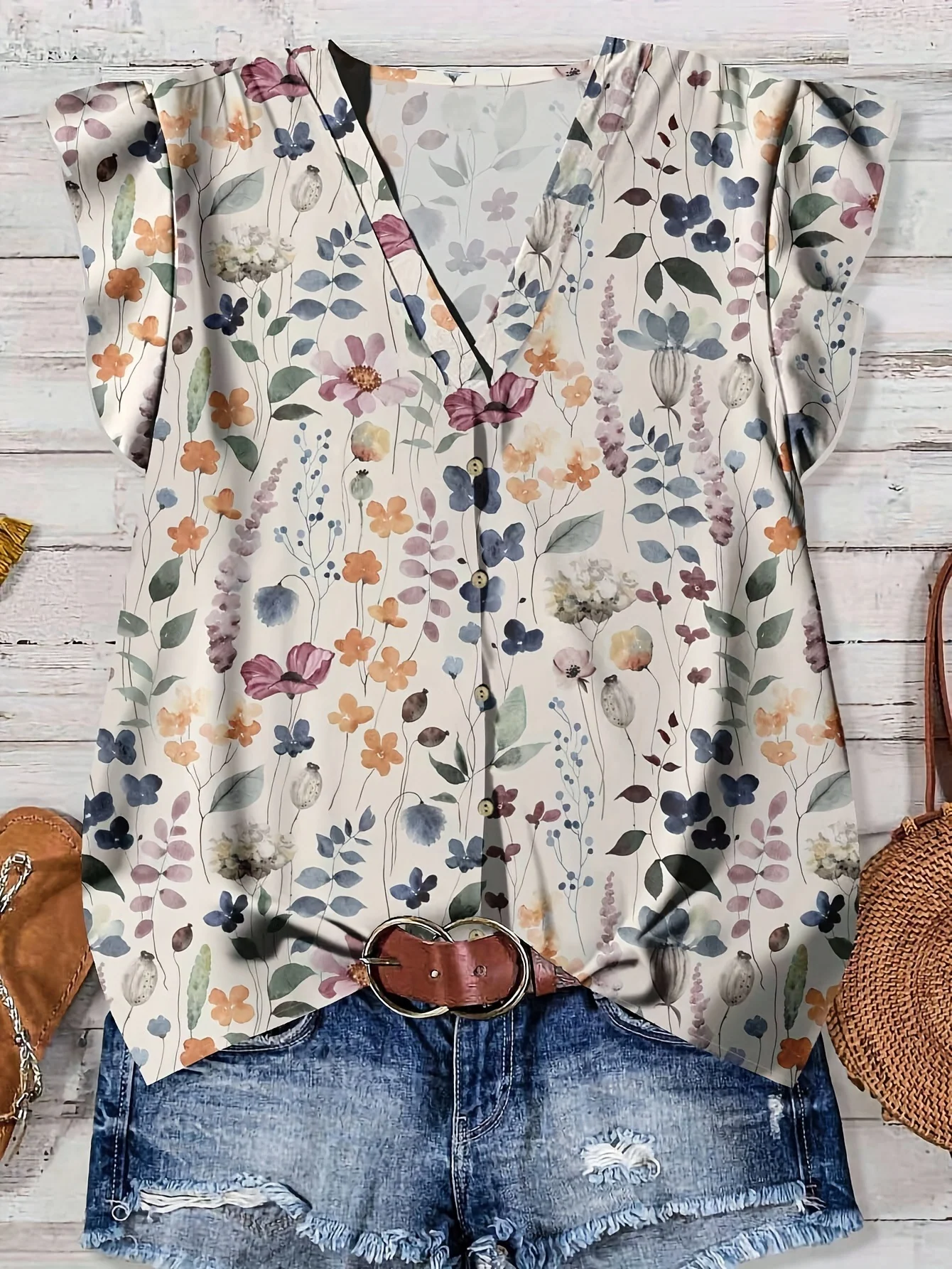 V-Neck Tank Top