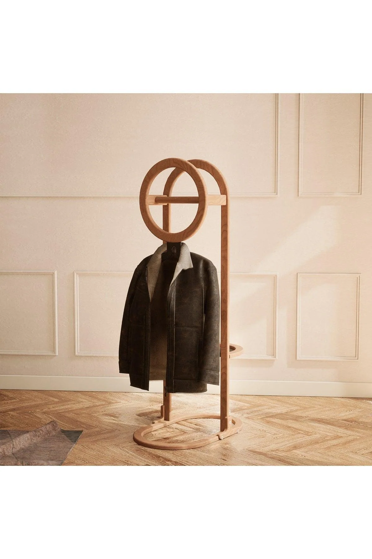Valet Coat Rack – Freestanding Wall-Mounted Organizer for Jackets and Accessories