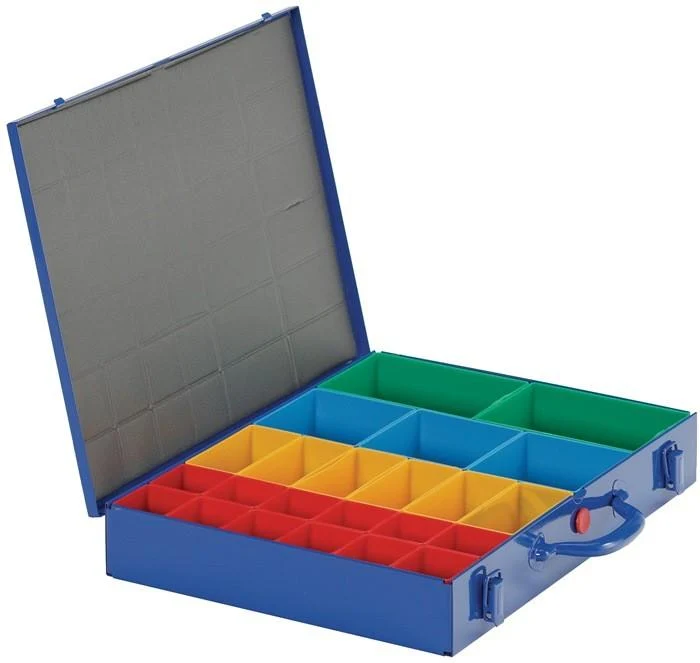 Removable steel storage compartments with safety cover
