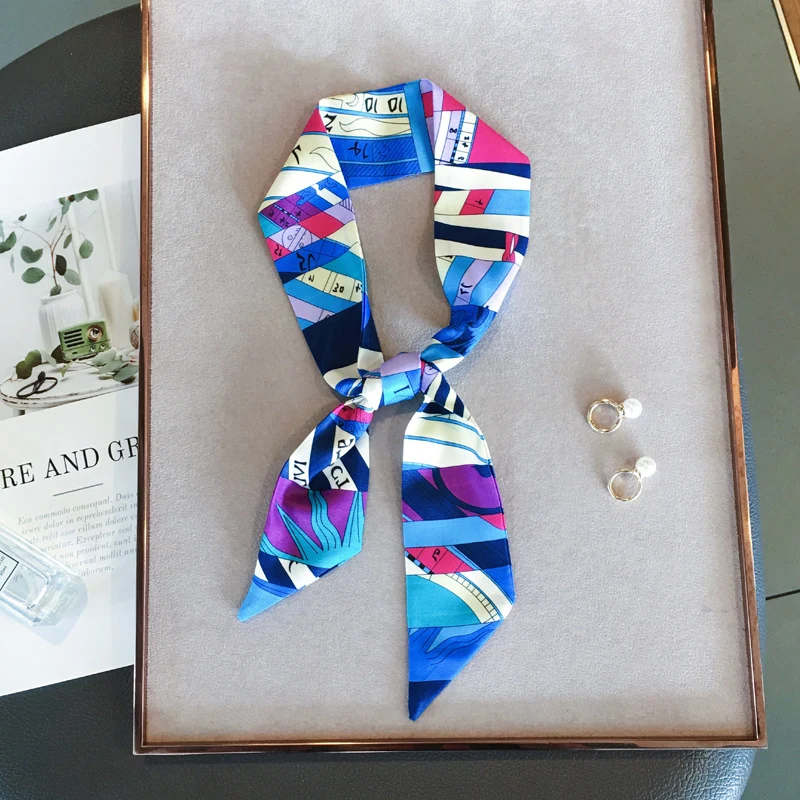 Versatile Silk Scarf Accessory
