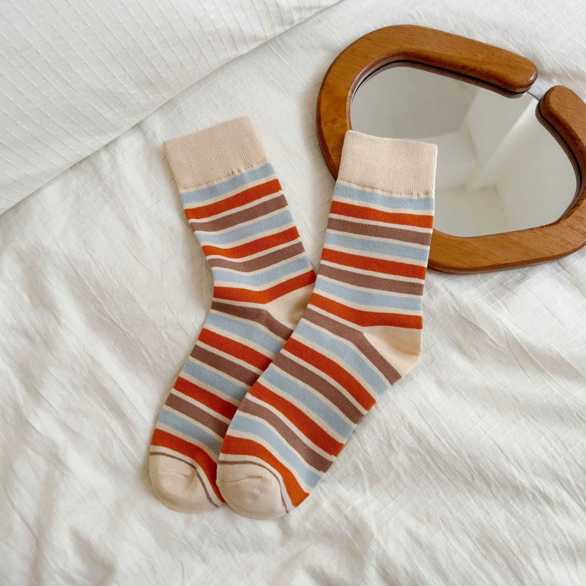 Vibrant Striped Socks