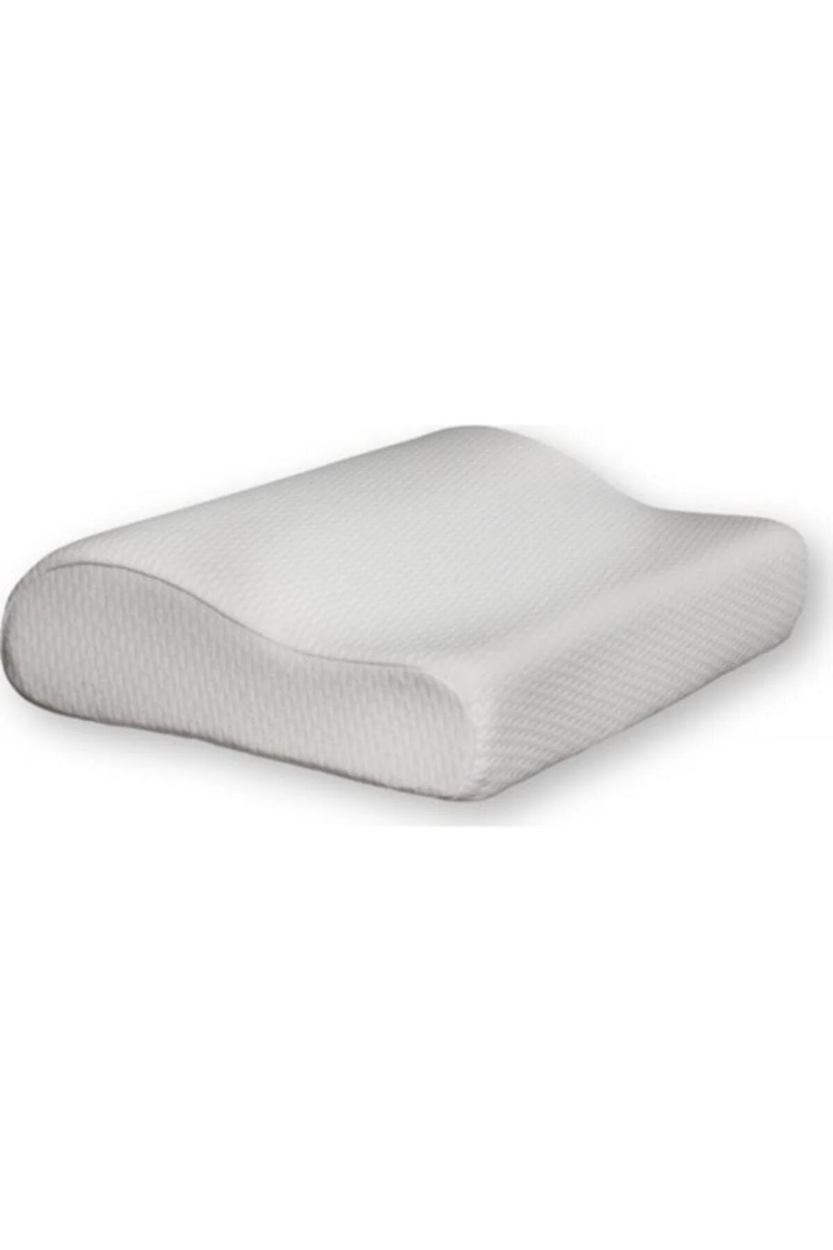 Orthopedic neck support pillow with memory foam filling