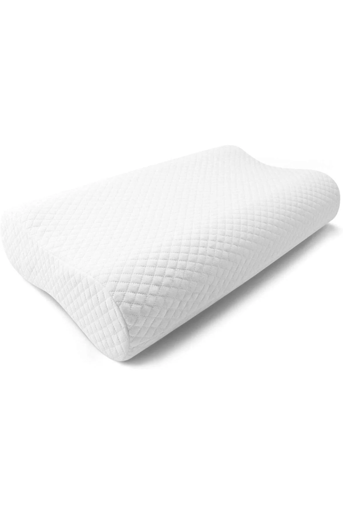 Orthopedic Viscoelastic Neck Pillow with Dual‑Height Heads