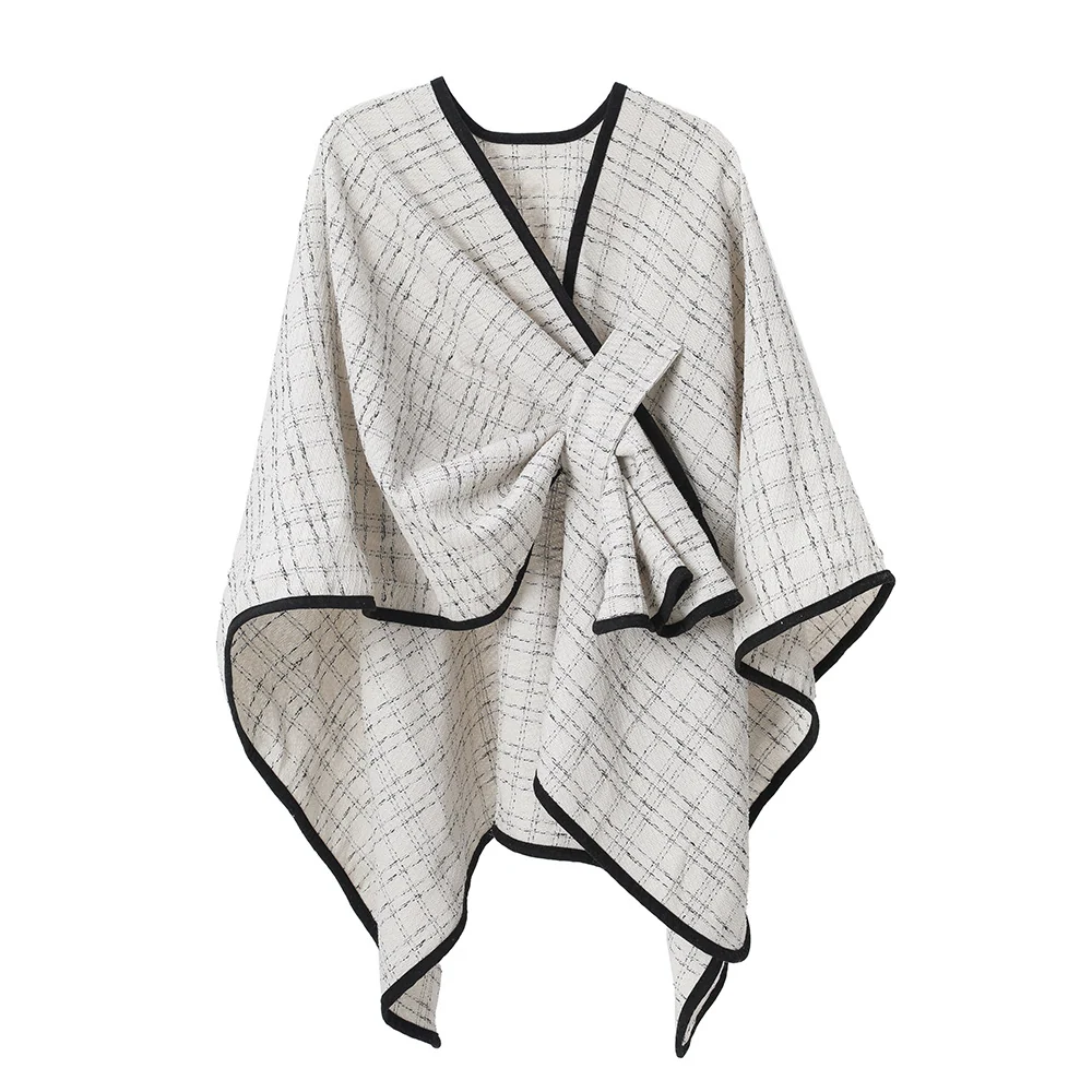 Warm Beige Shawl Wrap