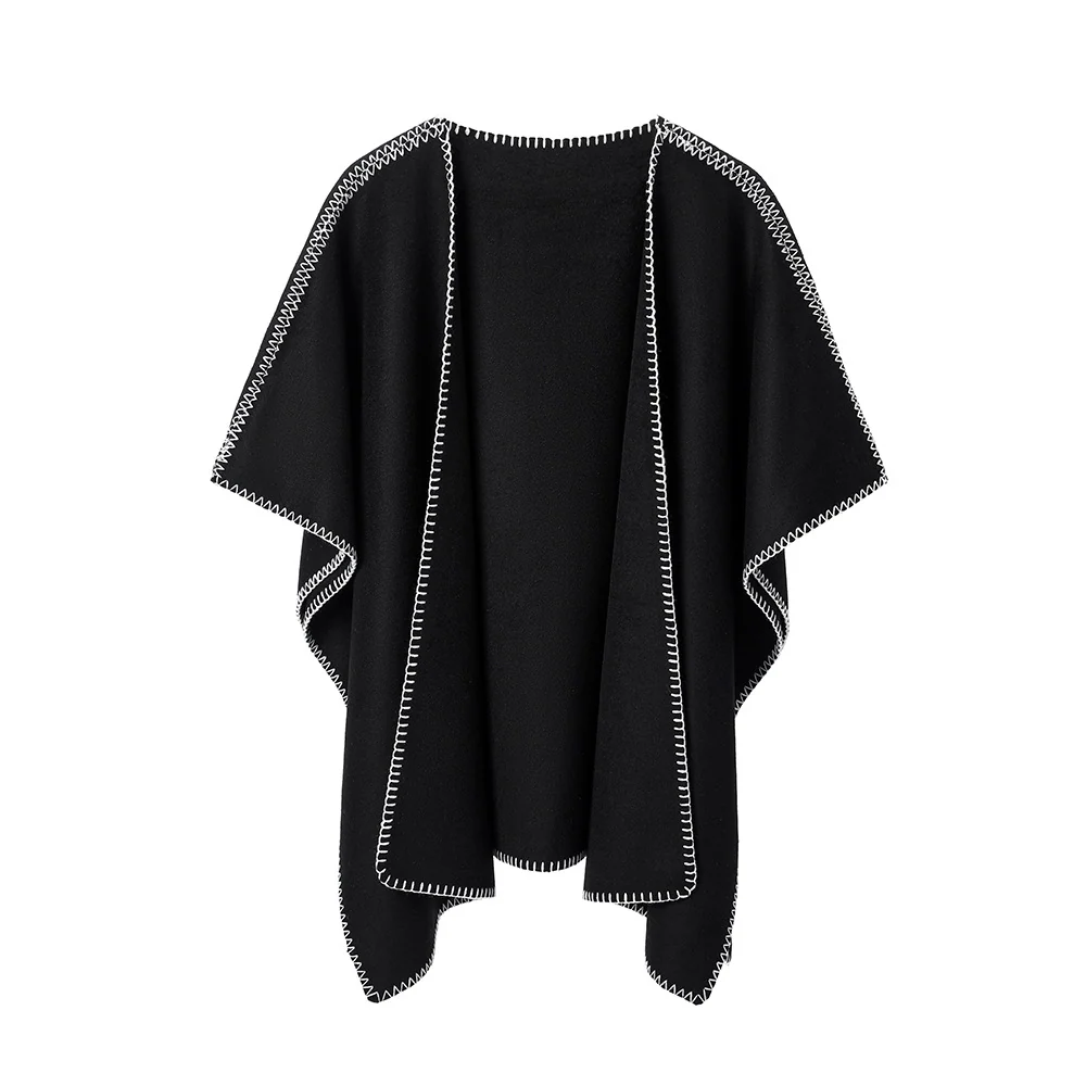 Warm Black Shawl