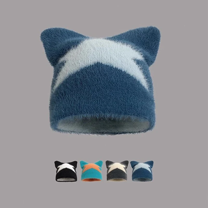 Warm Cat Ears Hat
