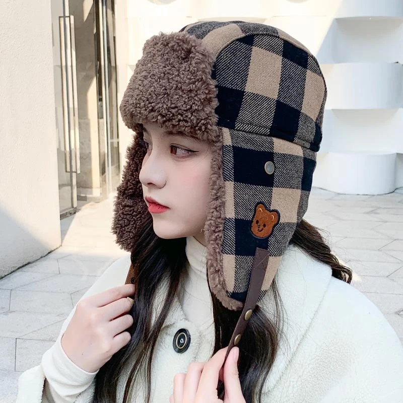 Warm Cycling Earflaps Hat