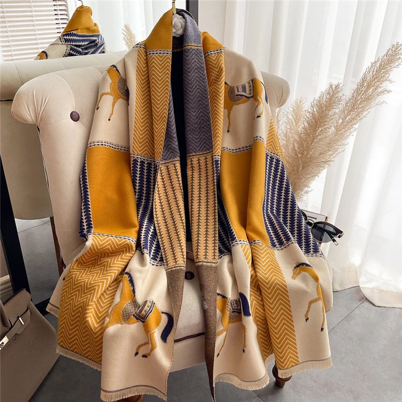 Warm Double-sided Scarf