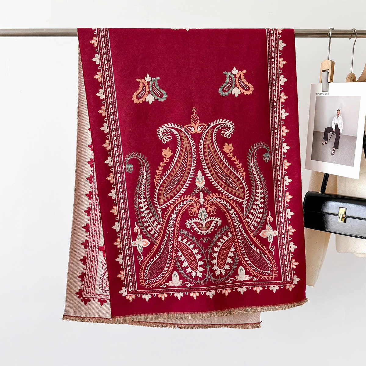 Warm Dual-Sided Scarf