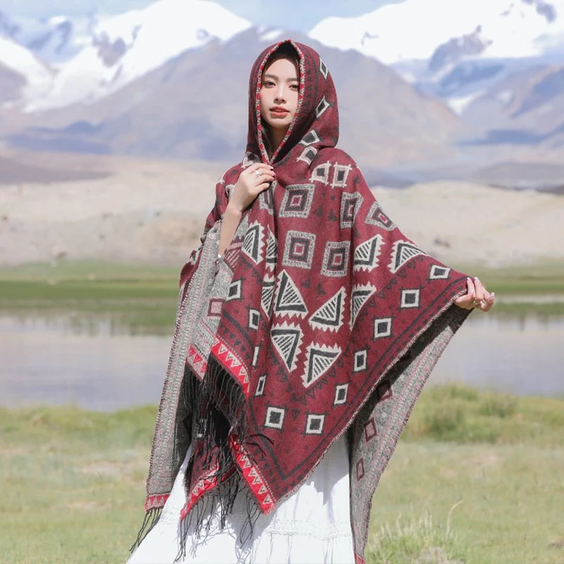 Warm Ethnic Shawl