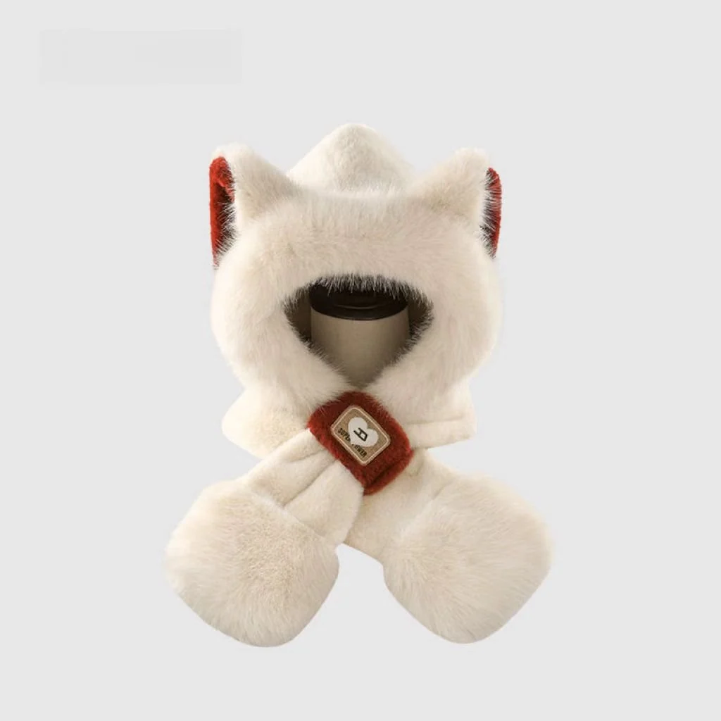 Warm Fox Ear Hat