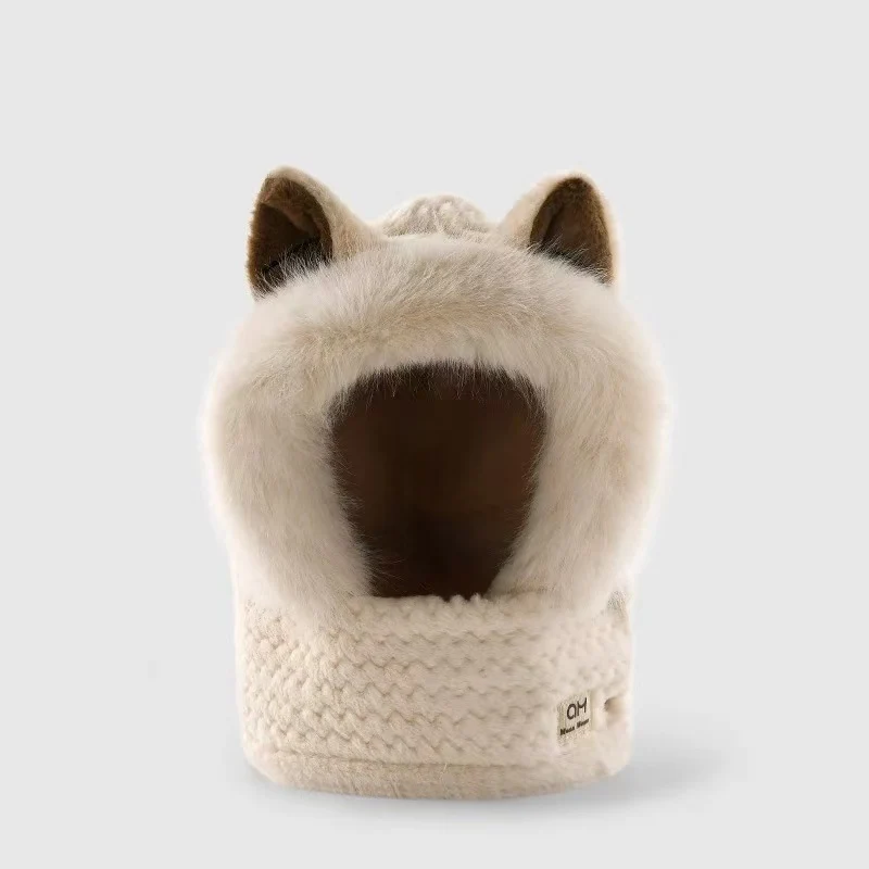 Warm Fox Ear Hat