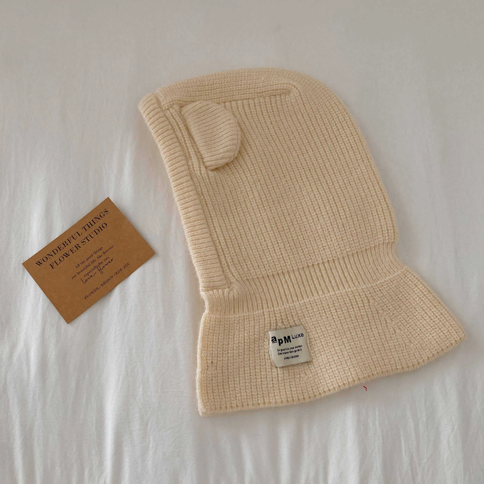 Warm Kids Hat Scarf