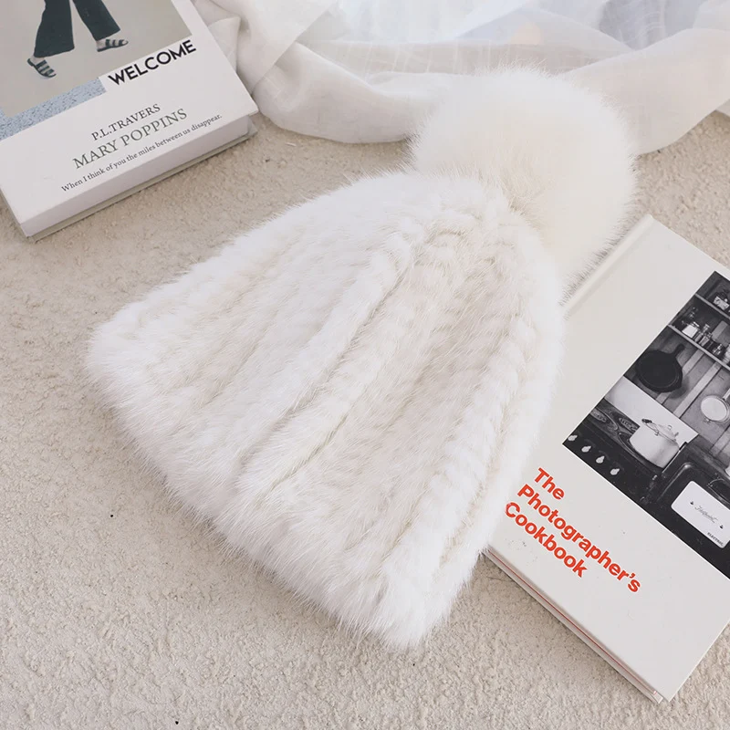 Warm Mink Fur Hat