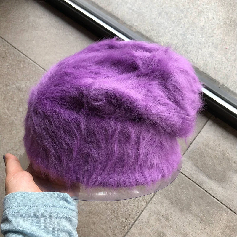 Warm Rabbit Fur Cap