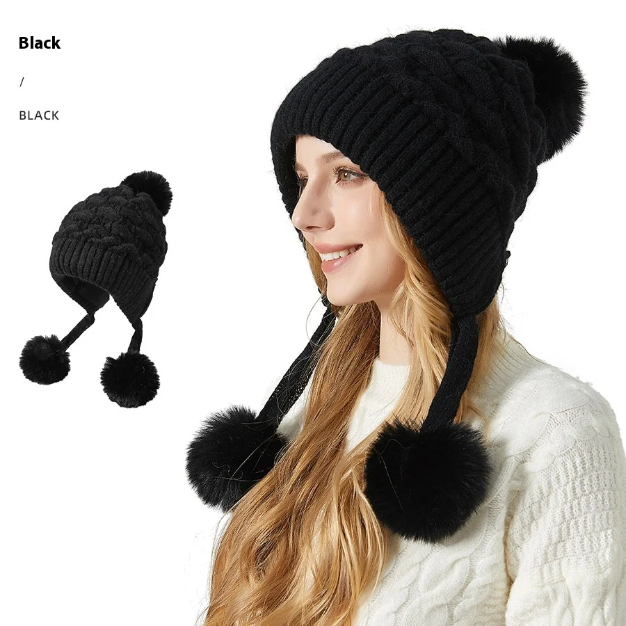 Warm Rabbit Fur Hat