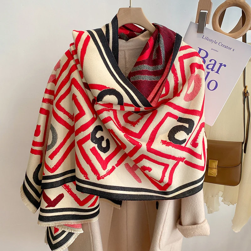 Warm Reversible Scarf
