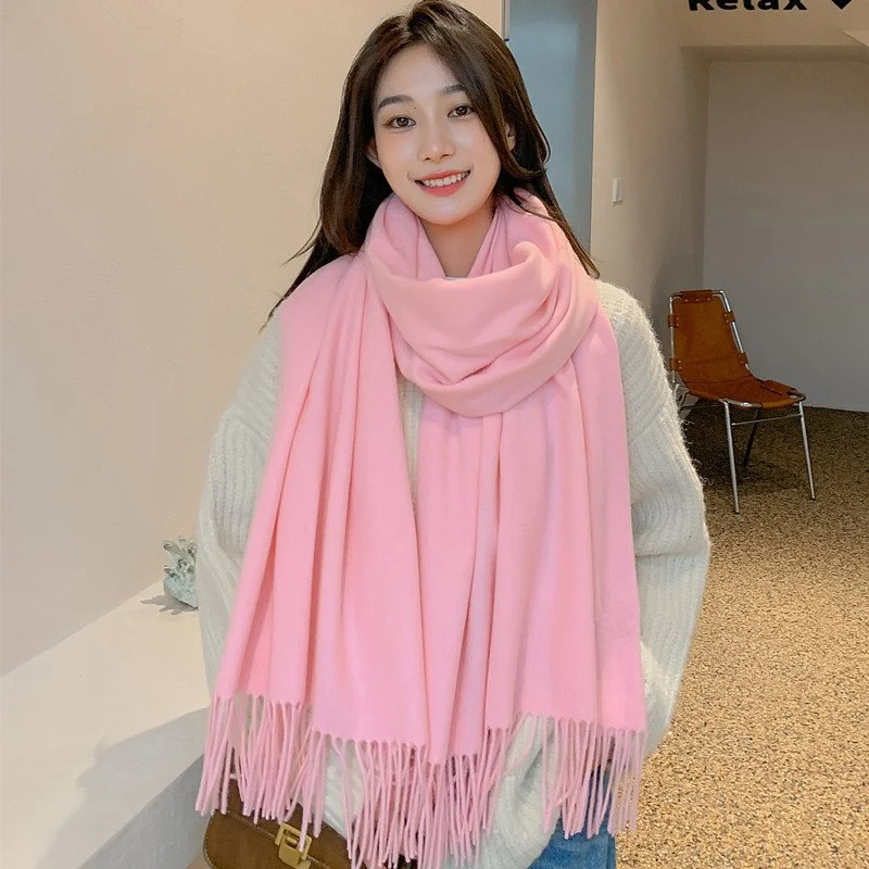 Warm Solid Scarf
