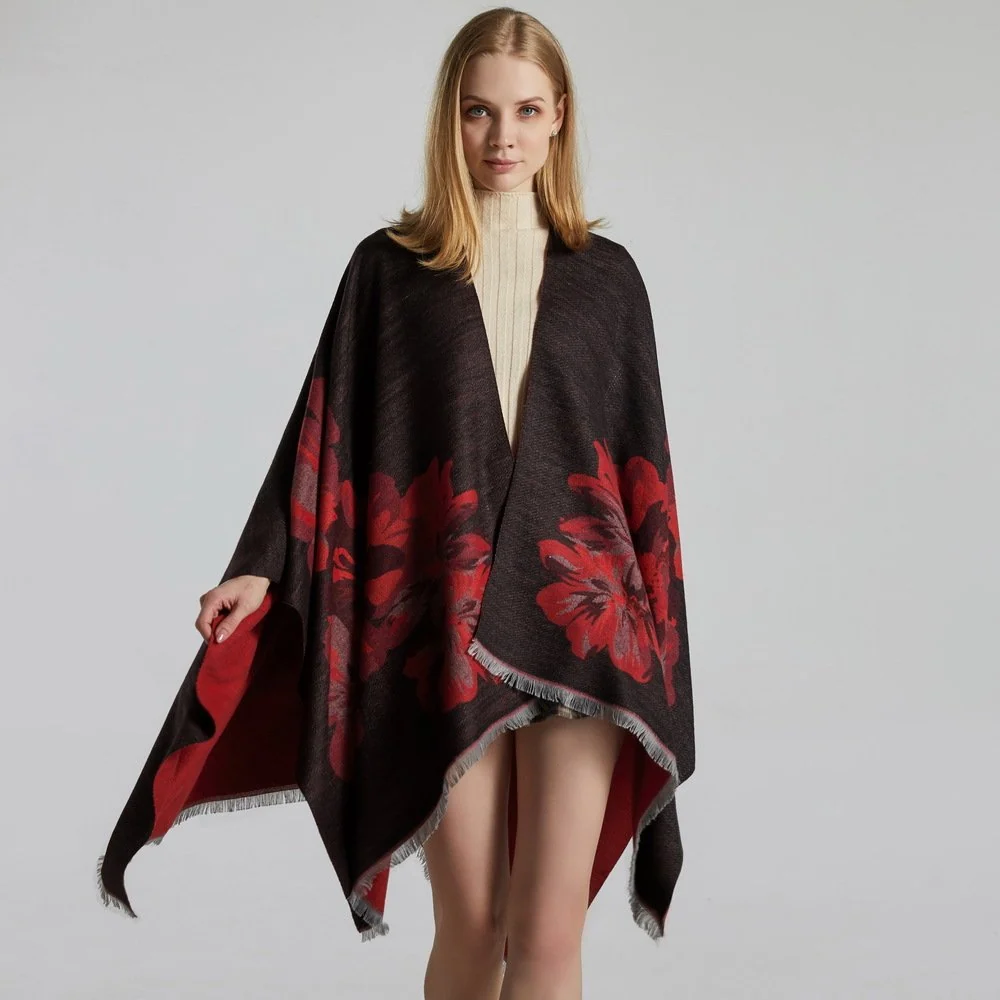 Warm Split Shawl