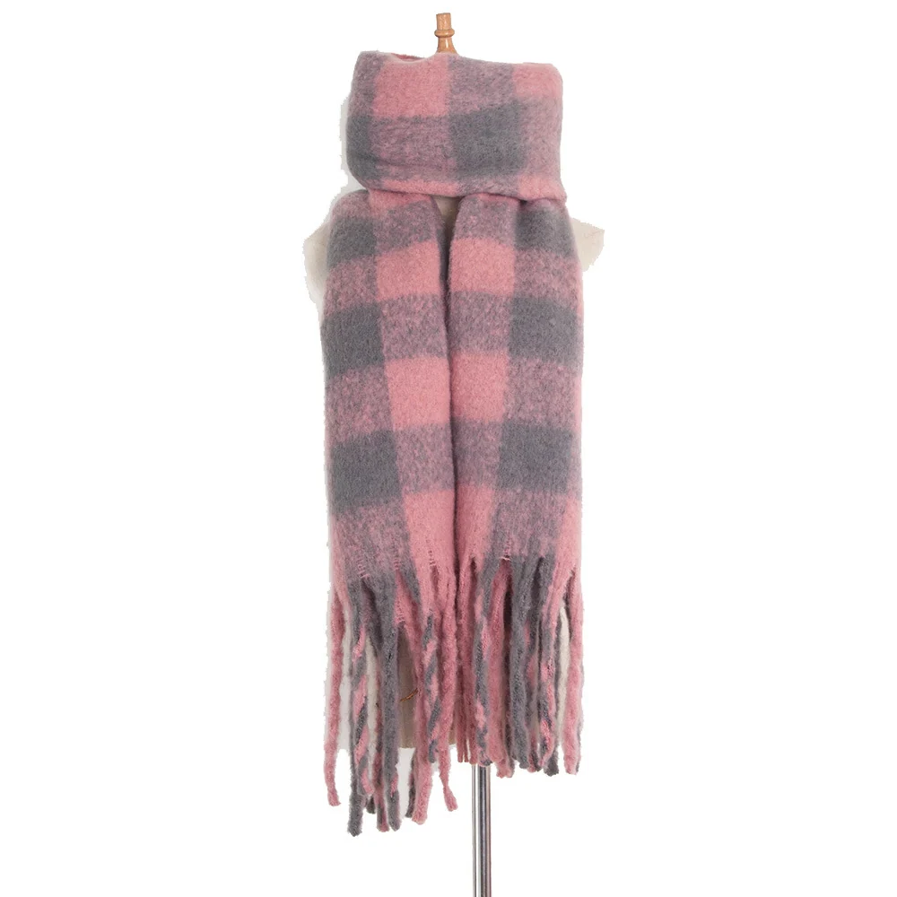 Warm Striped Scarf