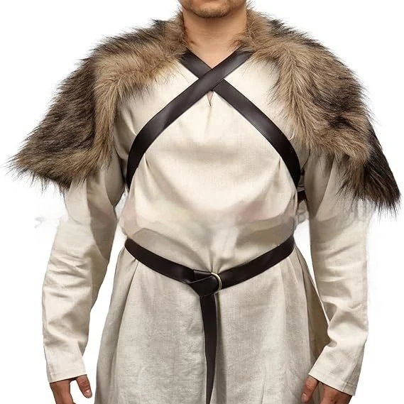 Warm Viking Cape Shawl