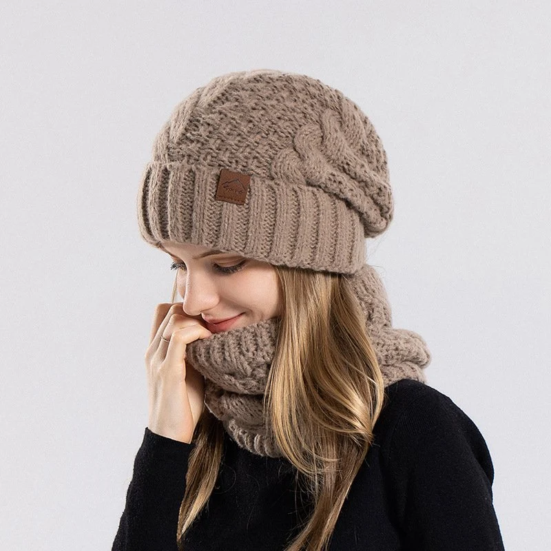 Warm Winter Hat Set