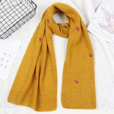 Warm Wool Bib Scarf