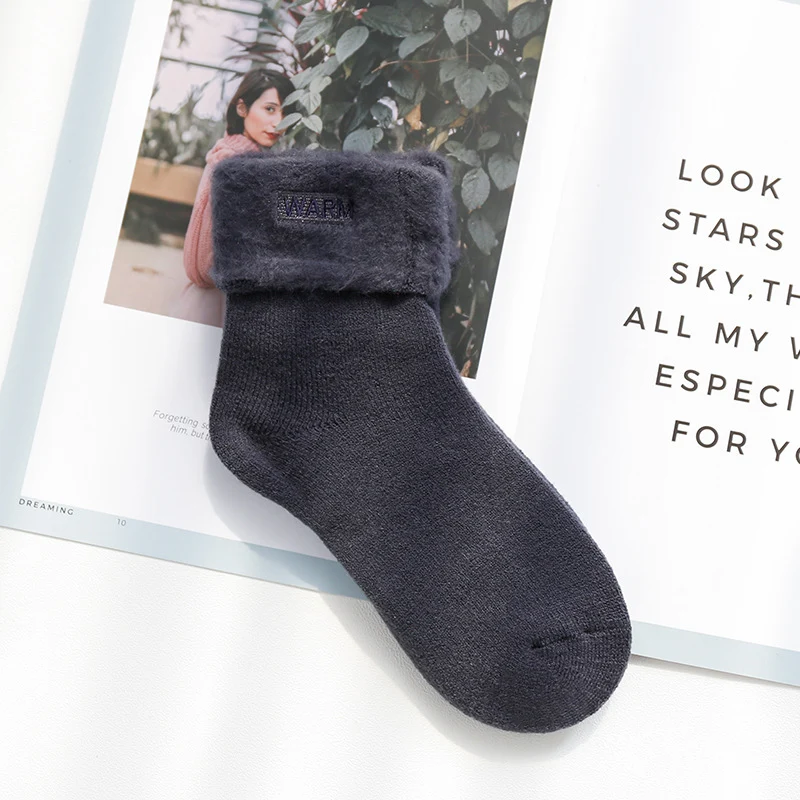 Warm Wool Lined Socks