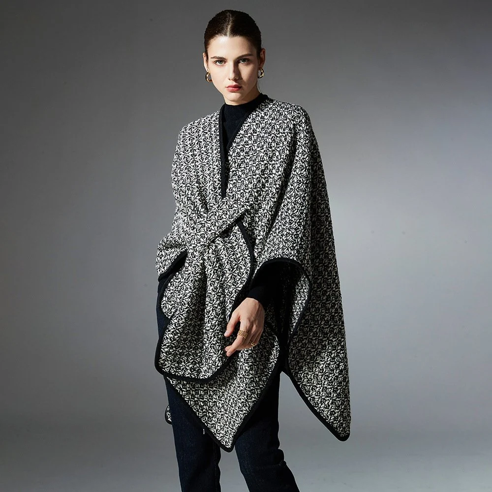 Warm Wool Shawl Wrap