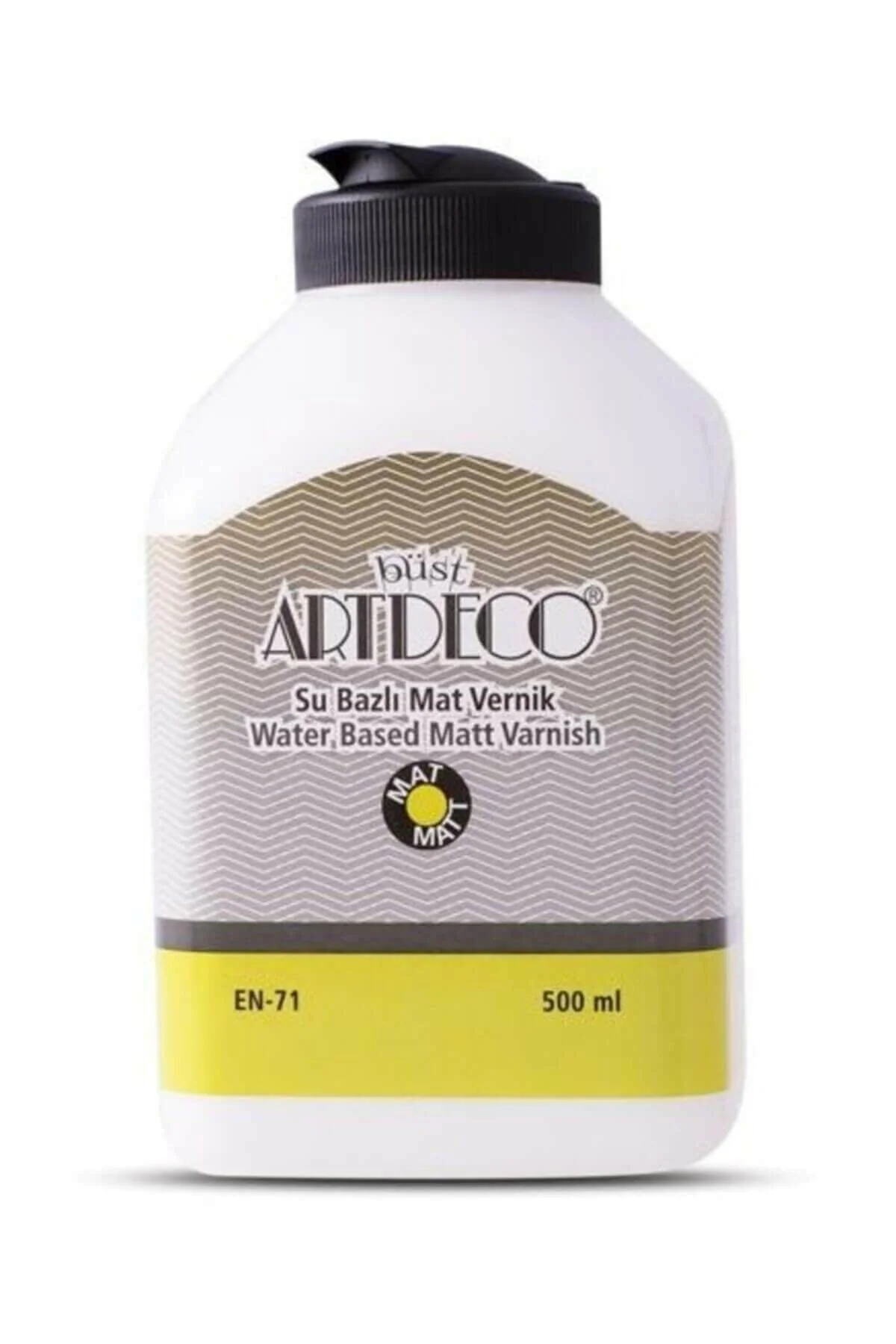 500ml water-based matte varnish for art projects