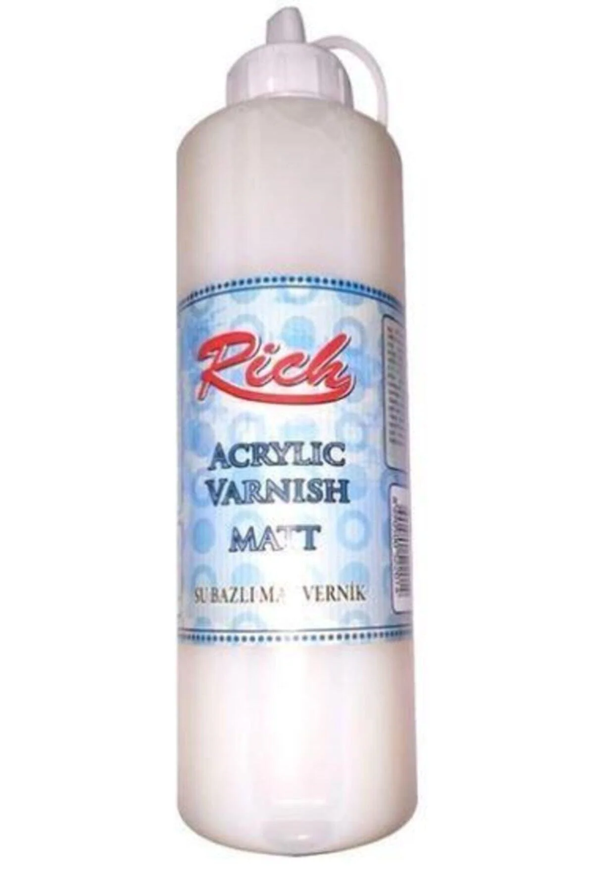 Water-based matte varnish, 500 ml for art and decoration projects