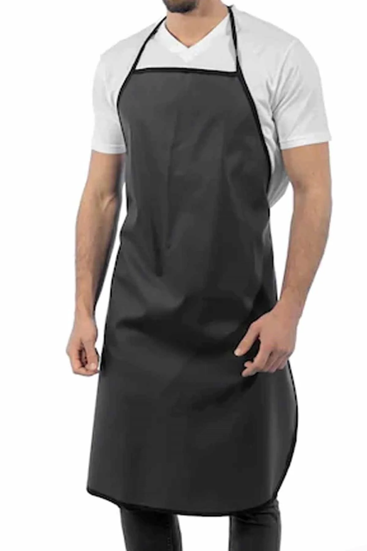 Waterproof Polyester Kitchen Apron – Professional Grade