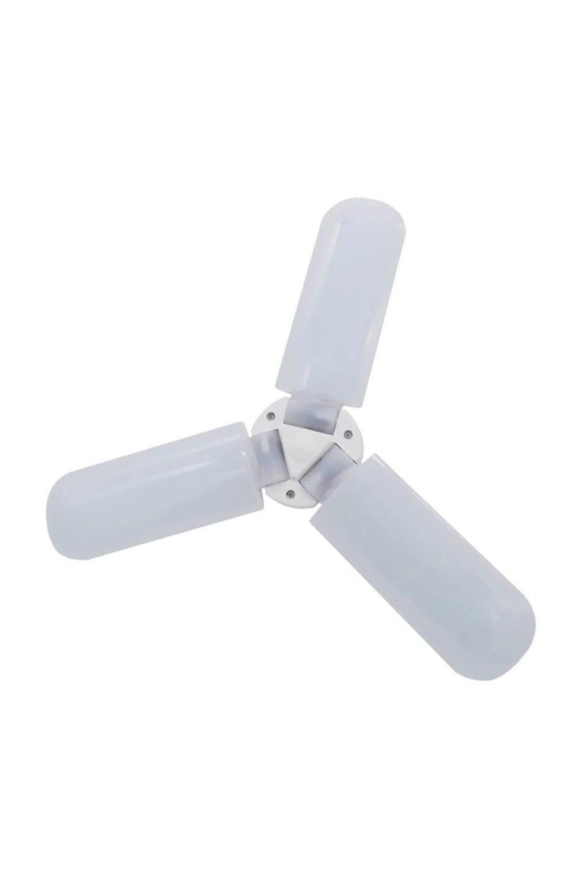 3-Arm Foldable LED Bulb with E27 Base in White (42W, 2940 Lumens)