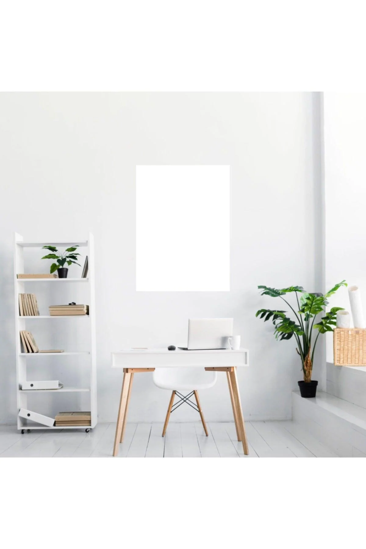 100x70 Large Adhesive Whiteboard – Wall, Glass & Wood Surface