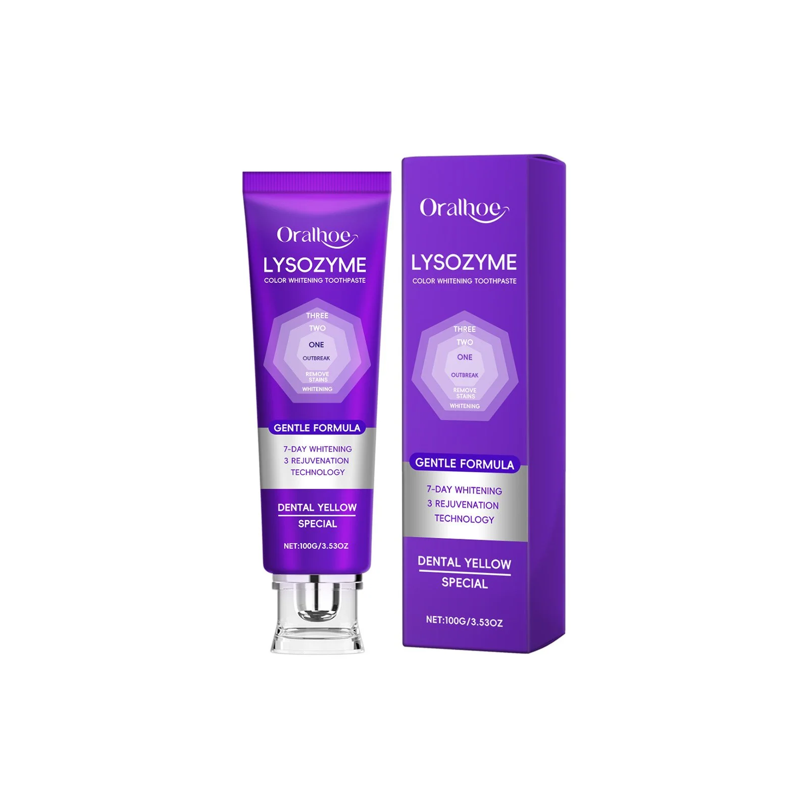 Whiten Your Smile with Gentle 1oz Toothpaste