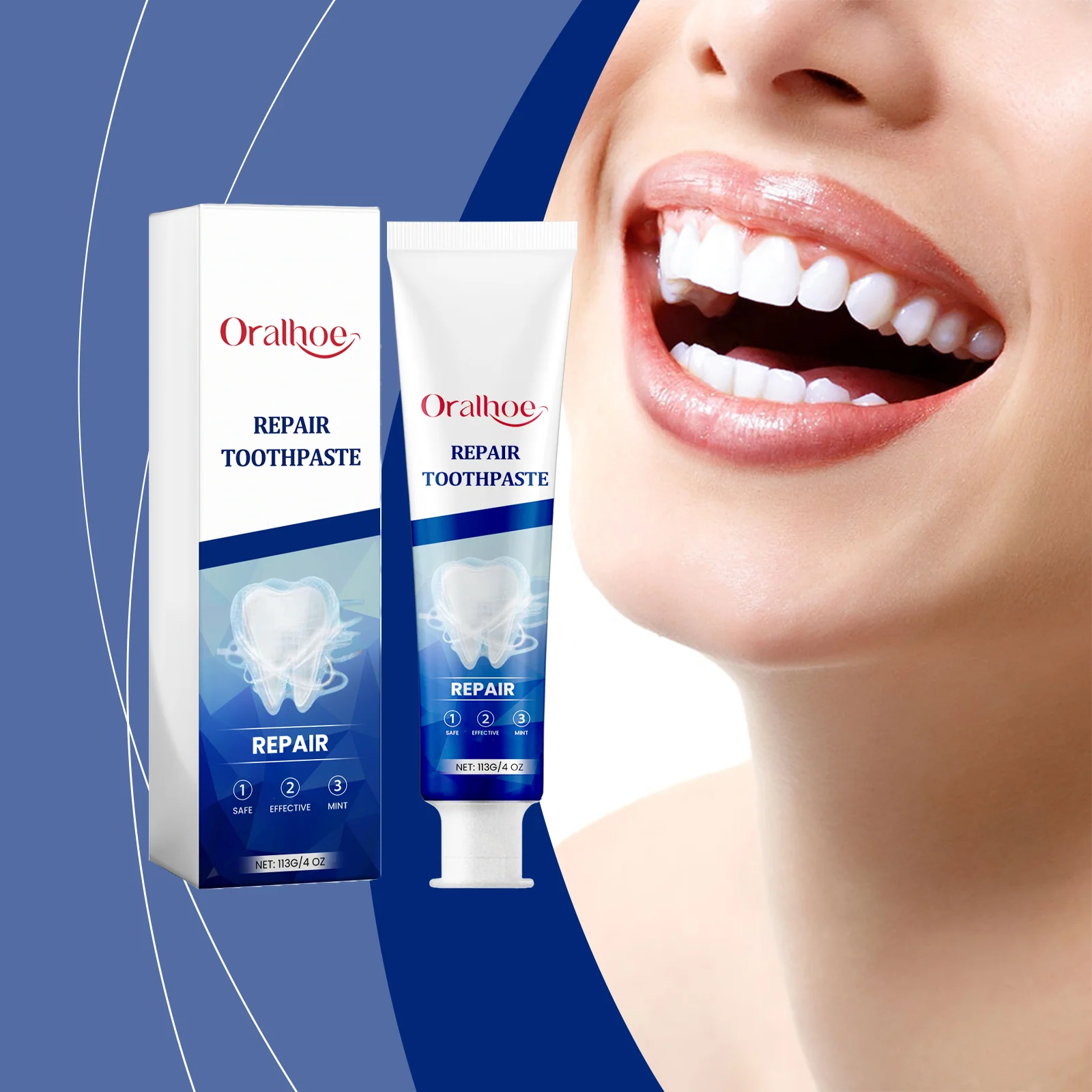 Whiter Teeth & Fresh Breath Toothpaste
