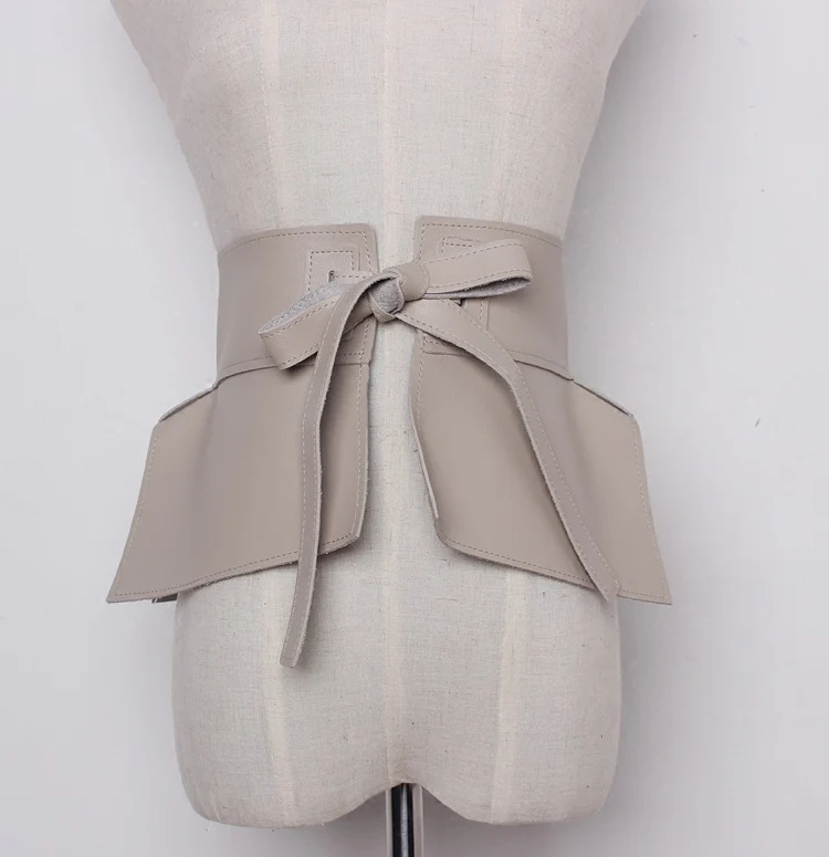 Wide Bow Tie Belt