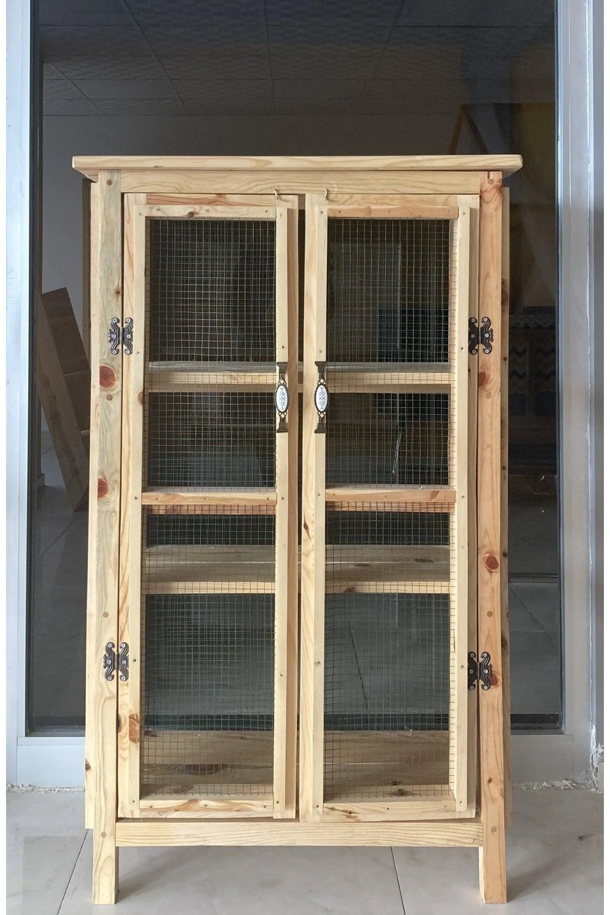 80 cm Wide Wire Cabinet for Storage