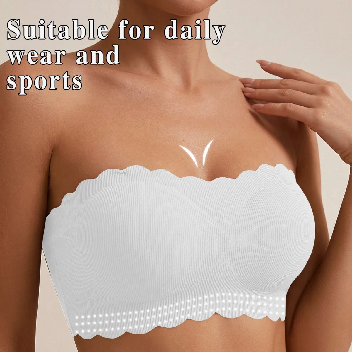 Wire-Free Off-Shoulder Bra