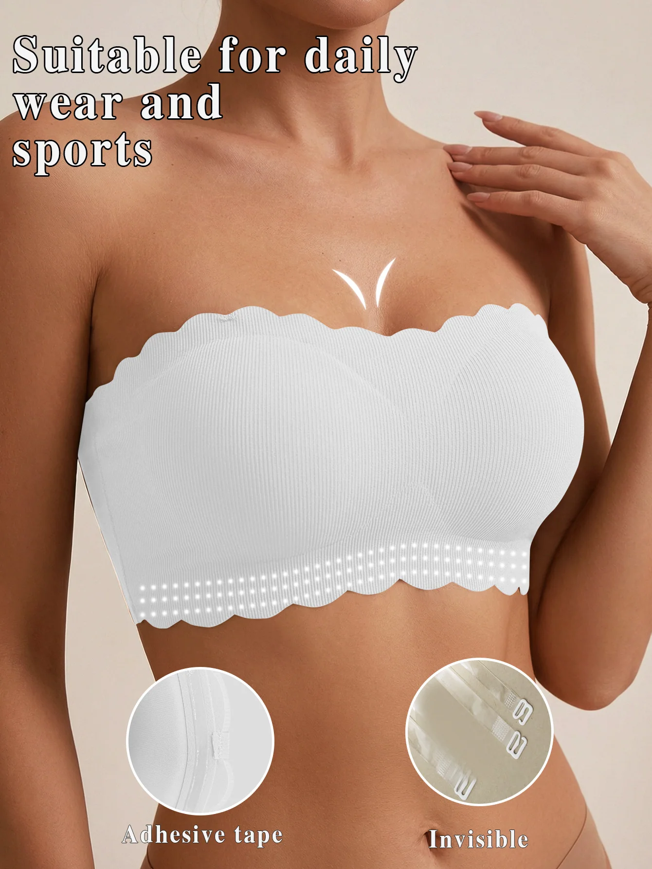 Wire-Free Off-Shoulder Bra