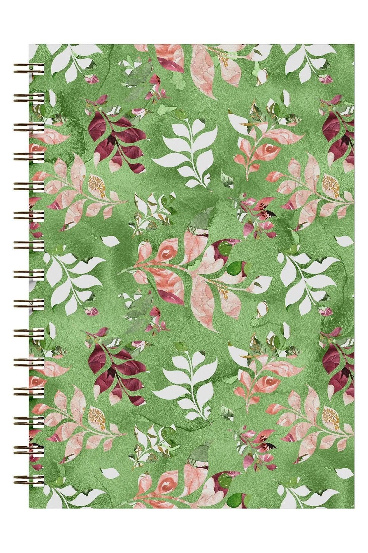 A5 spiral lined notebook with hardcover